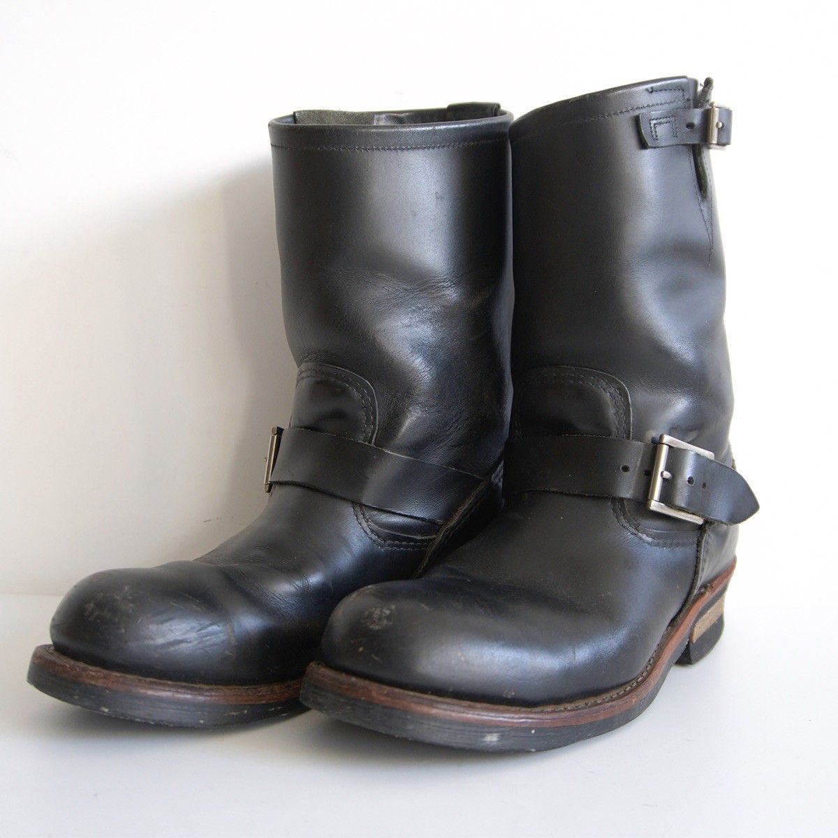 09年製 REDWING 2268 エンジニアブーツ US 8 5 D ブラック レッドウィング