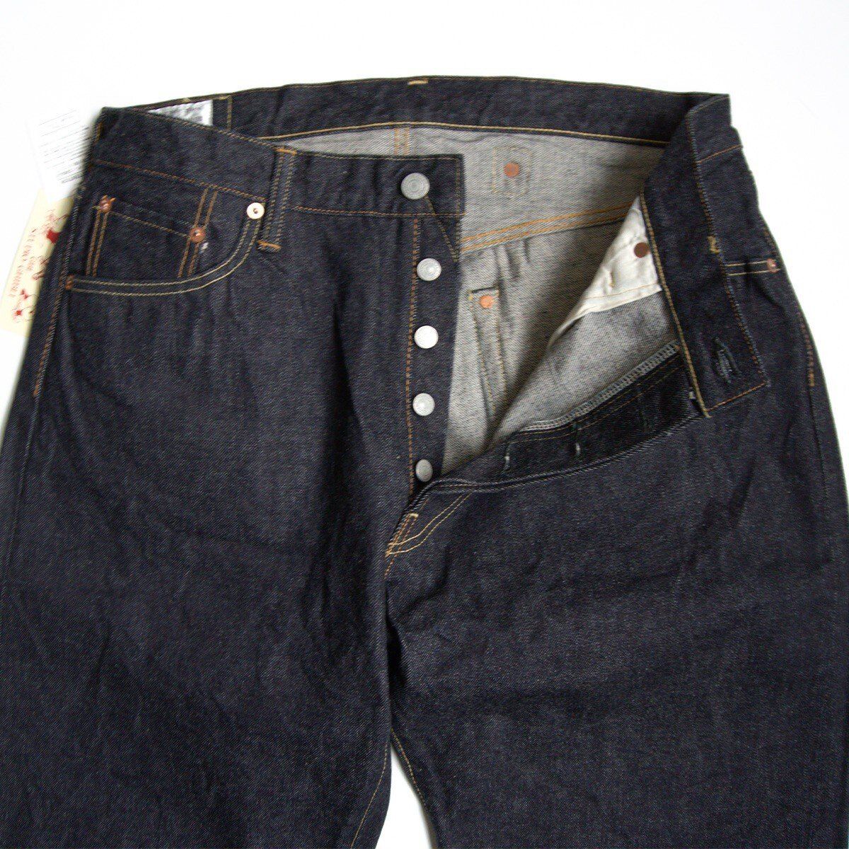 未使用品】GBL×STUDIO D'ARTISAN【紅の豚 ジーンズ 豚が雲をひいた