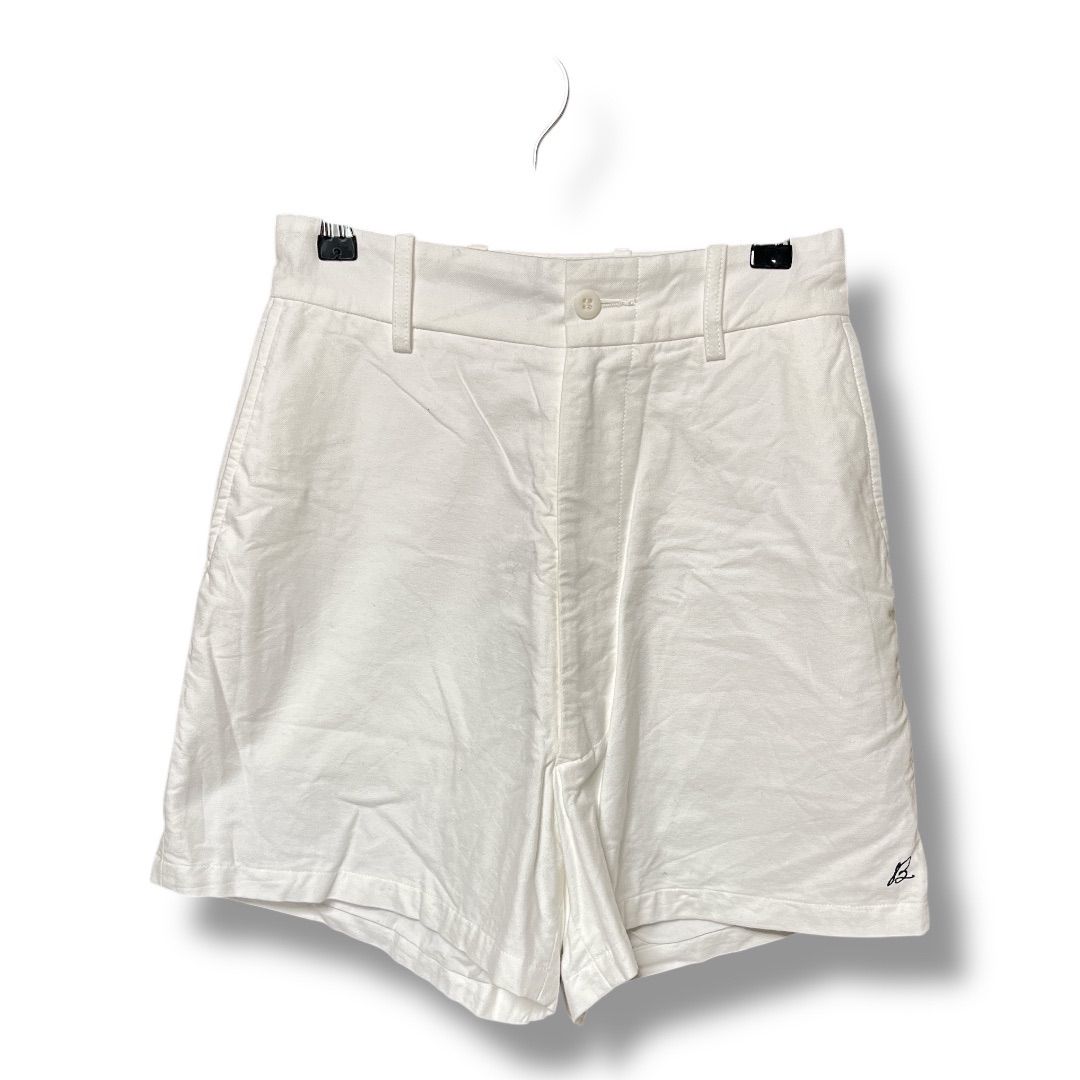 MADISON BLUE マディソンブルー ショートパンツ ハイウエスト 刺繍ロゴ
