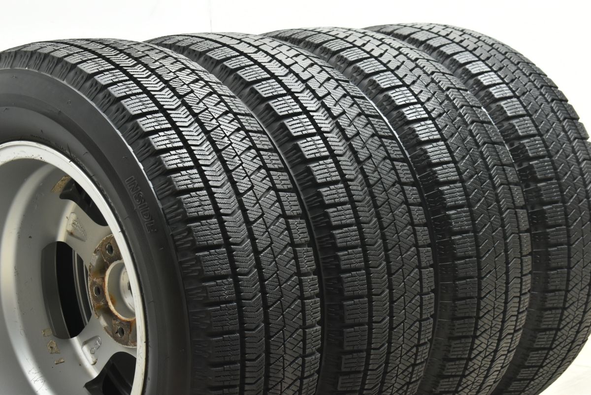  バリ溝 ユーロエディション 15 in 6 J 50 PCD 114.3 ブリザックVRX 2 205|65 R ノア ヴォクシー エスクァイア ステップワゴン アクセラ 15インチ タイヤ ホイールセット