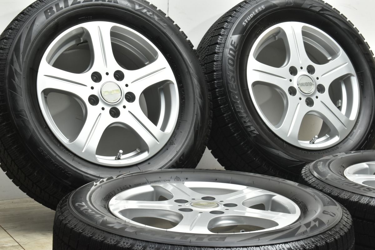 バリ溝 ユーロエディション 15 in 6 J 50 PCD 114.3 ブリザックVRX 2 205|65 R ノア ヴォクシー エスクァイア ステップワゴン アクセラ
