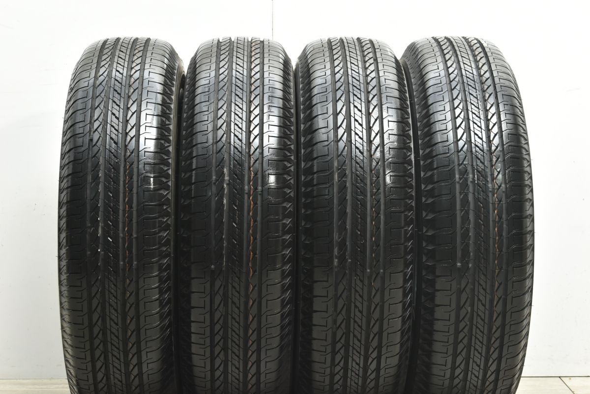 25年 新車外し ブリヂストン デューラーH|L 852 195|80 R 15 4本 ジムニーシエラ ノマド ハイエース レジアスエース キャラバン 納車外し