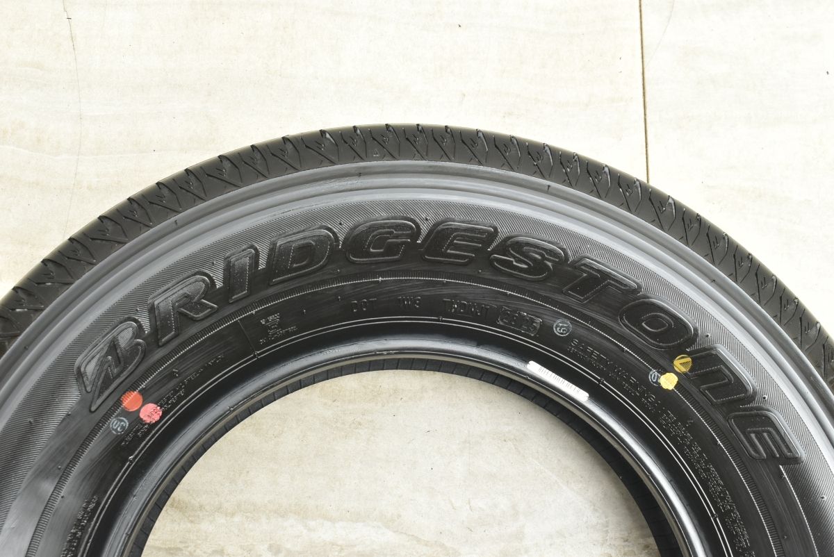  25年 新車外し ブリヂストン デューラーH|L 852 195|80 R 15 4本 ジムニーシエラ ノマド ハイエース レジアスエース キャラバン 納車外し 15インチ サマータイヤ ノーマルタイヤ