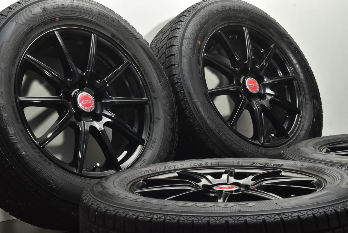 品 DOS 17 in 7 J 38 PCD 114.3 アイスナビSUV 225|65 R レクサスNX ハリアー RAV 4 エクストレイル CX-5 CX-8 レガシィアウトバック