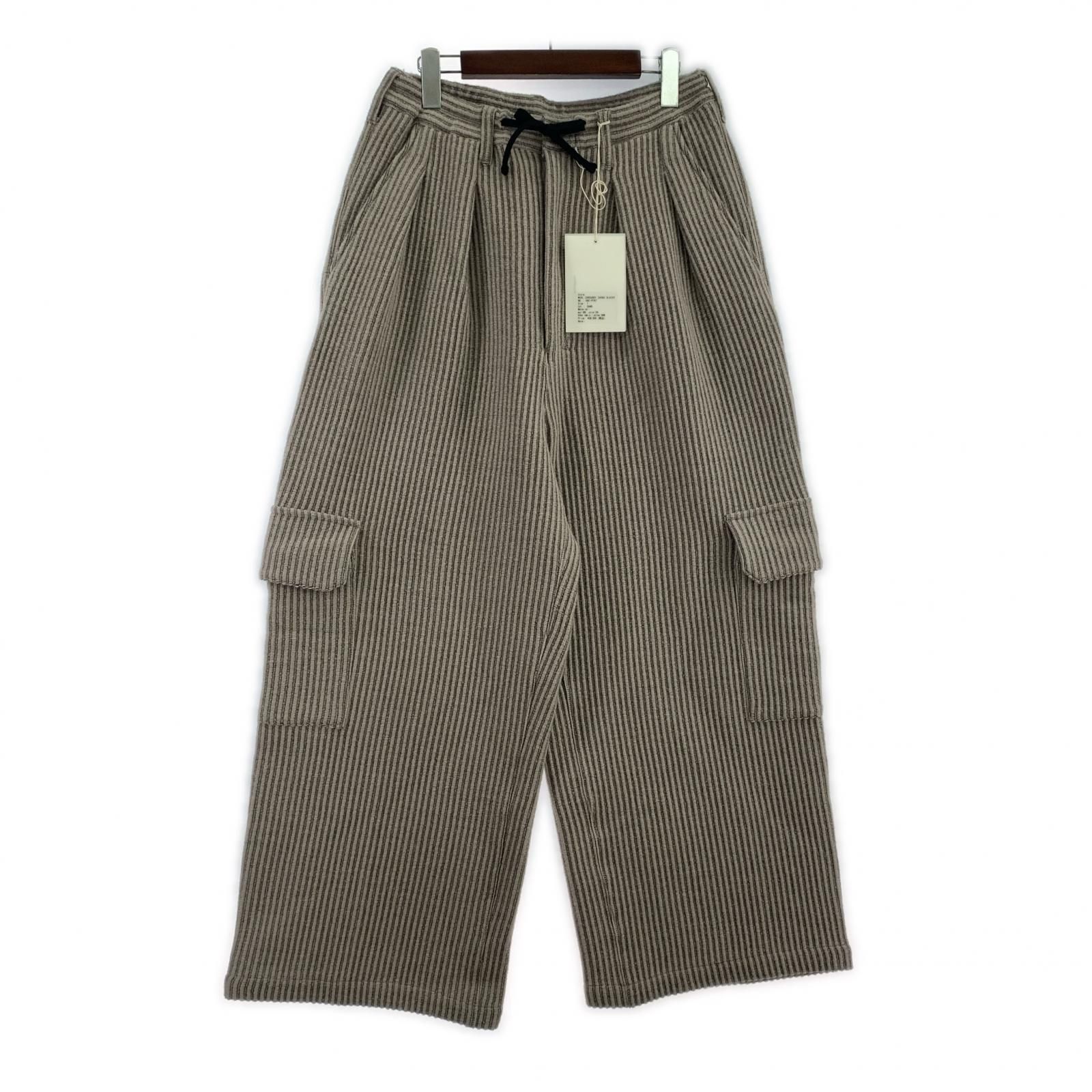 ANCELLM 25 AW WOOL CORDUROY CARGO SLACKS パンツ