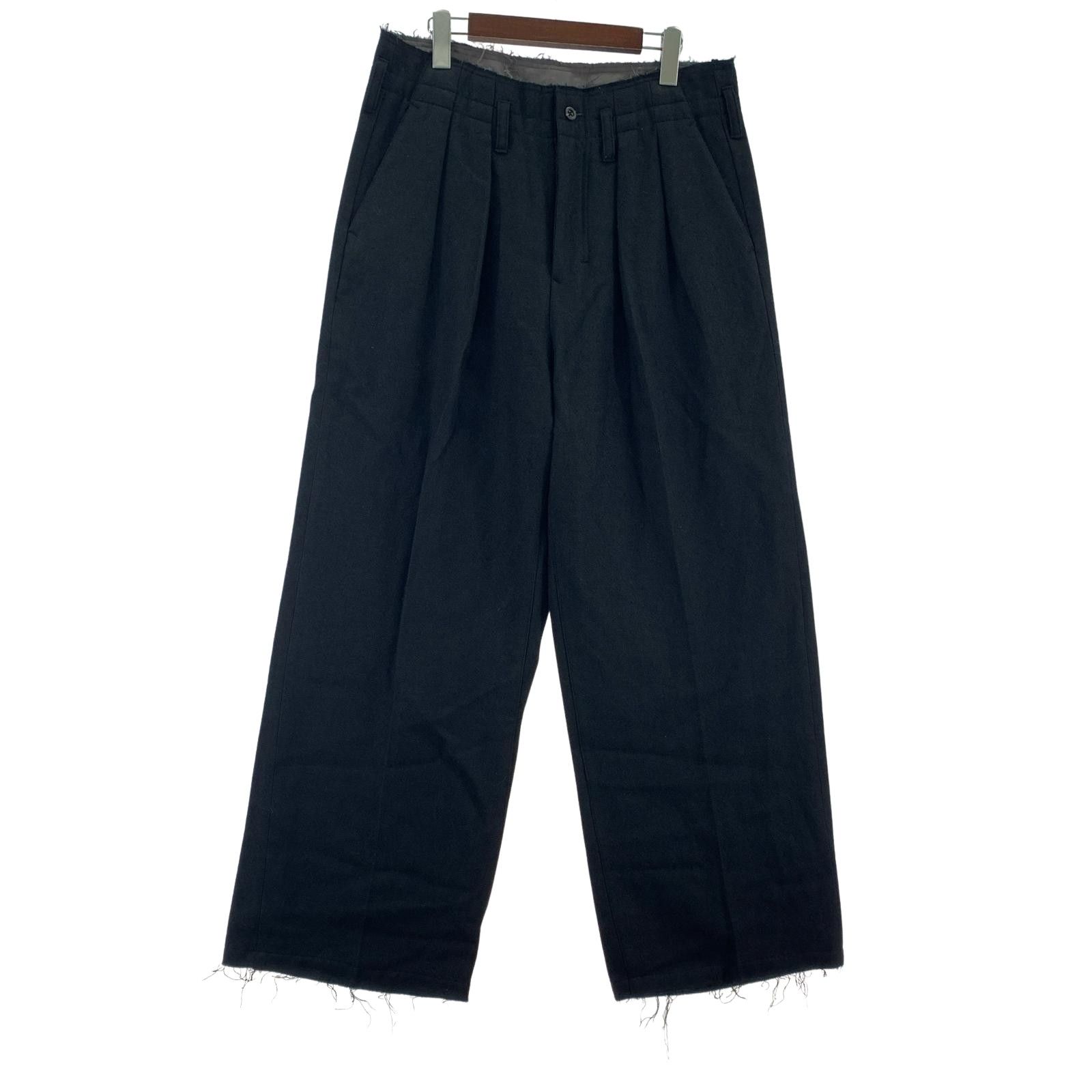 ANCELLM 25AW SHRINK WOOL WIDE SLACKS 2 【公式通販】