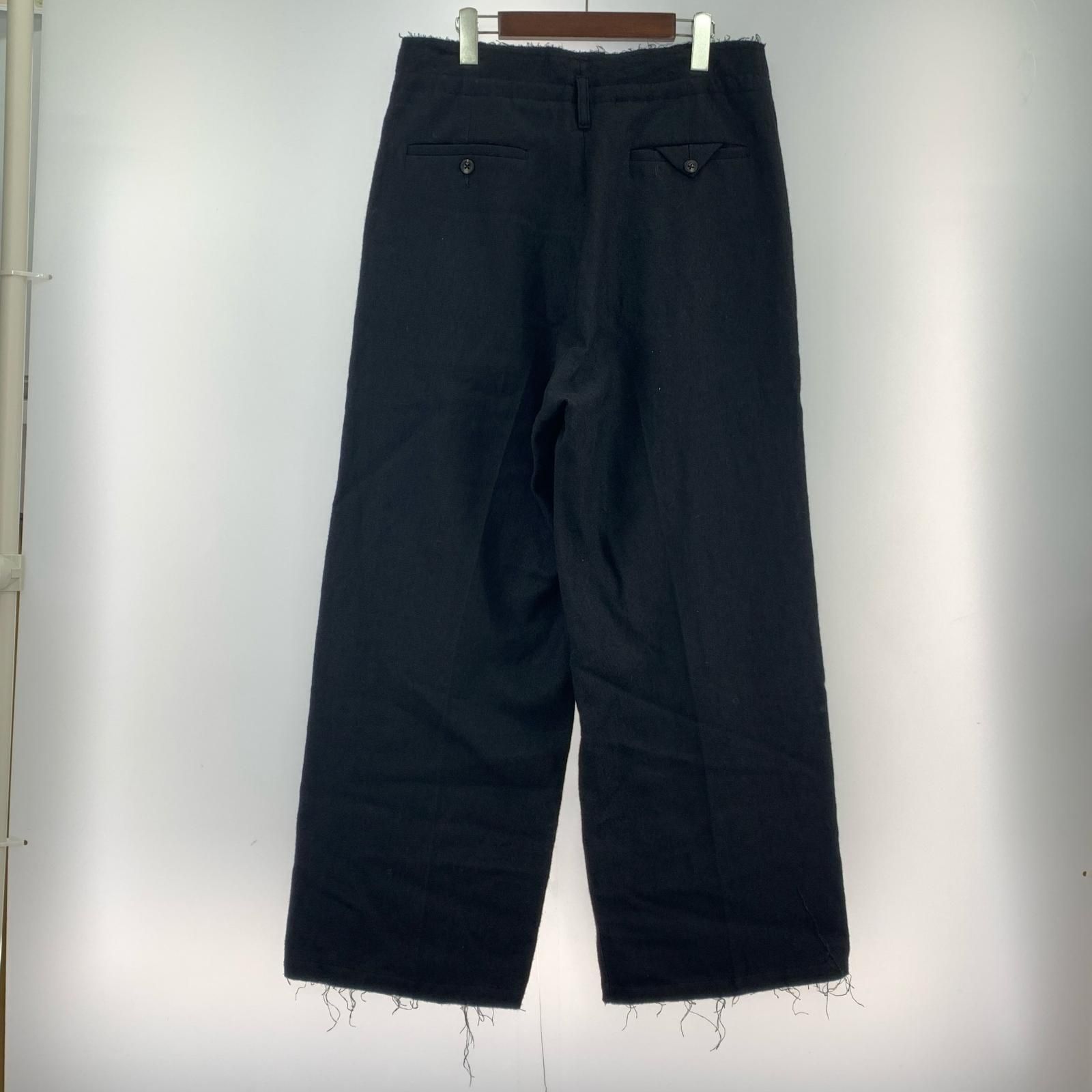 ANCELLM 25AW SHRINK WOOL WIDE SLACKS 2 【公式通販】