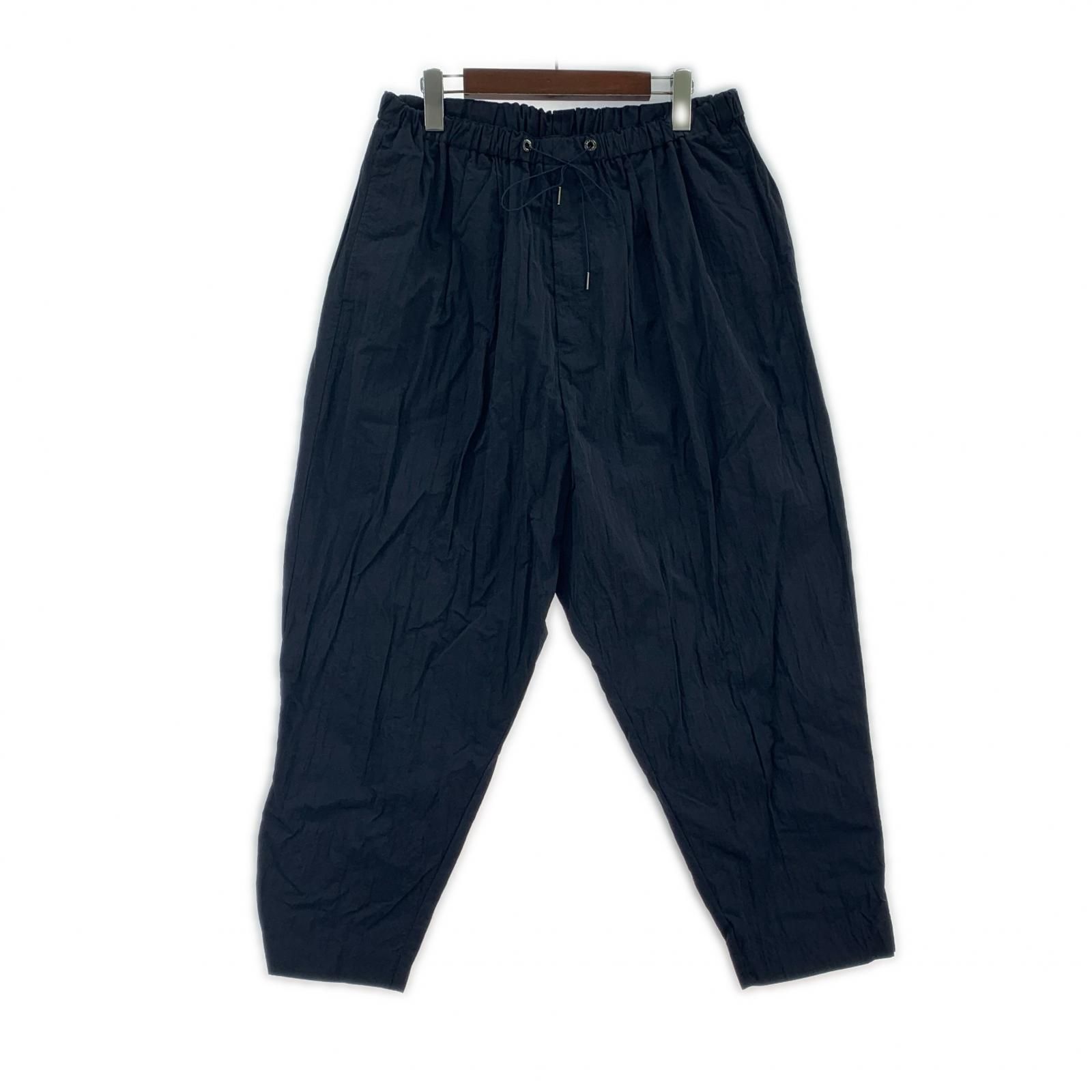 FUMITO GANRYU 20 SS ナイロン テーパードパンツ 2