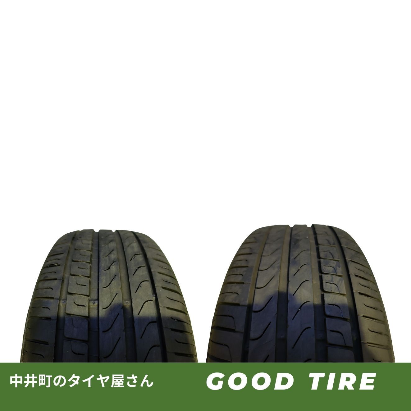 225|50 R 17 ピレリ P 7 2019年製 夏用 2本 8分山 タイヤ アコード アウディA 4 A 6 ボルボV 70 ベンツCクラス 7359