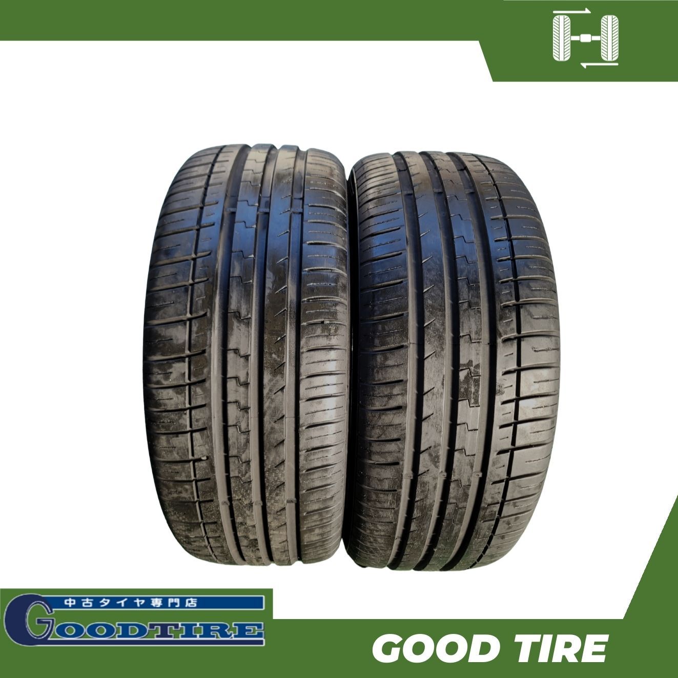 215|50 R 17 ピレリ P 7 EVO 2025年製 夏用 2本セット 8分山 タイヤ リーフ ジェイド レヴォーグ エクシーガ 7368