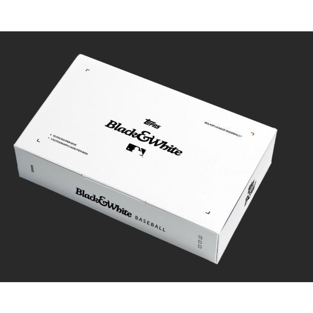 １BOXのみ入荷確定 早い者勝ち 2025 Topps Black White – Collector’s Edition US直産品 MLB baseball 再入荷予定なし
