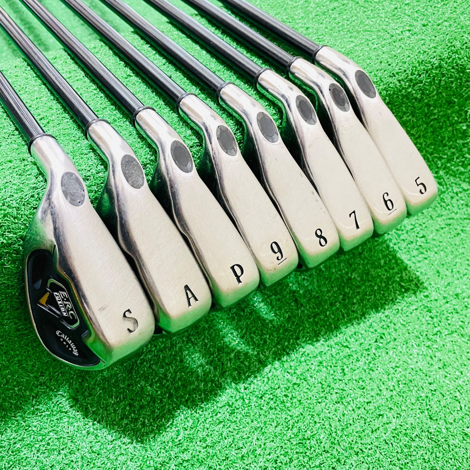 9495 Callaway ERC FUSION キャロウェイ レフティ 左利き アイアン8本