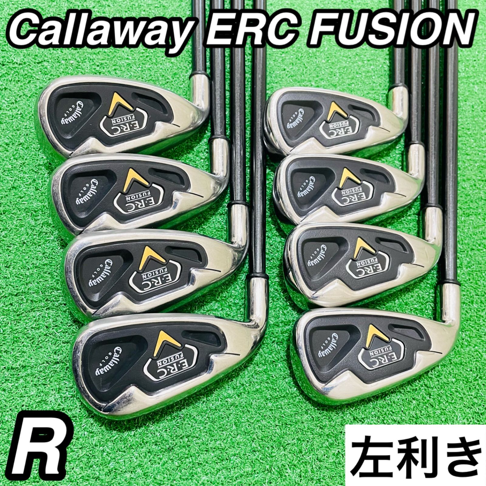 9495 Callaway ERC FUSION キャロウェイ レフティ 左利き アイアン8本