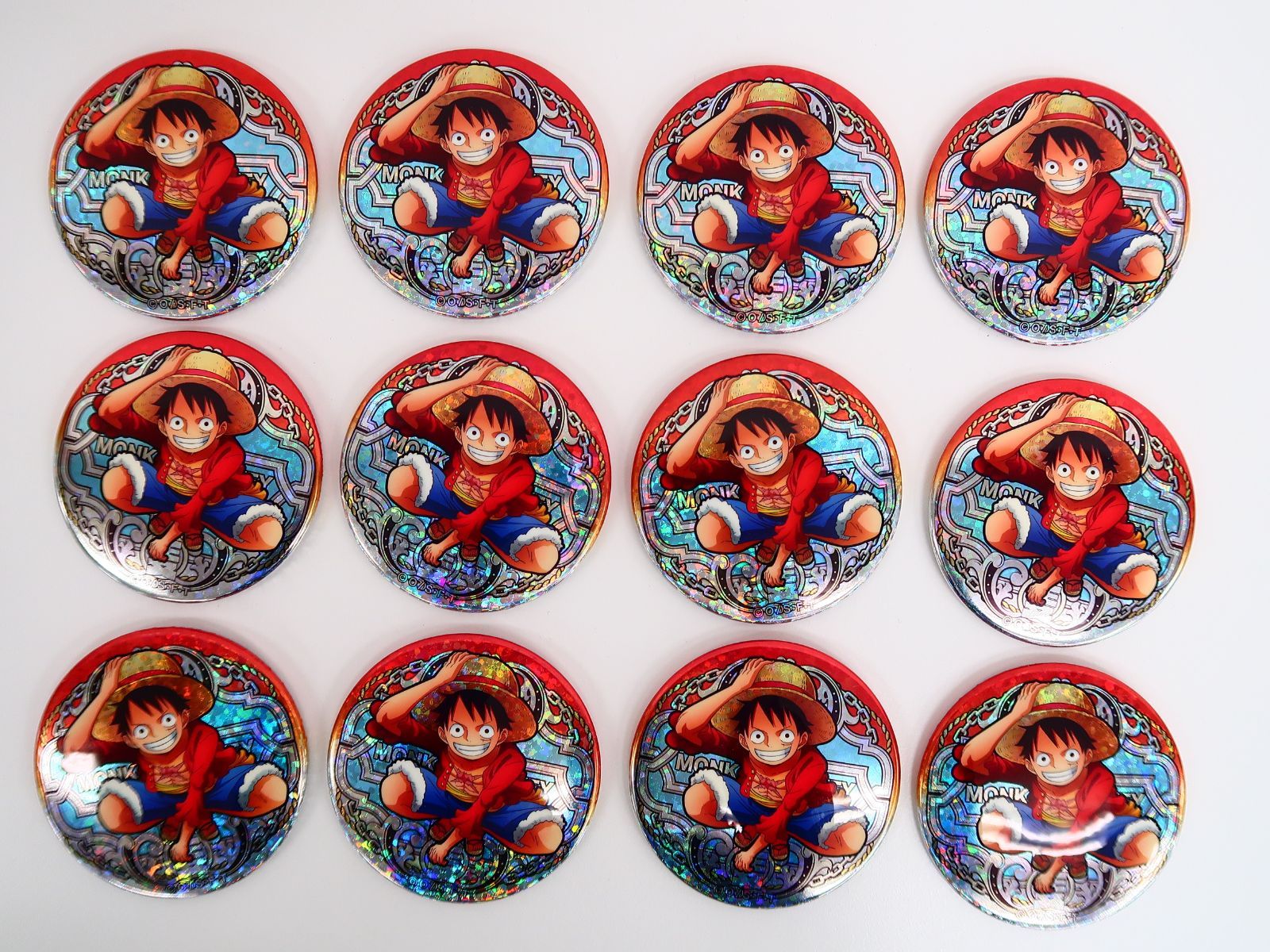 12個 ワンピース “輩”缶バッジ 第21弾 SHINE モンキー・D・ルフィ