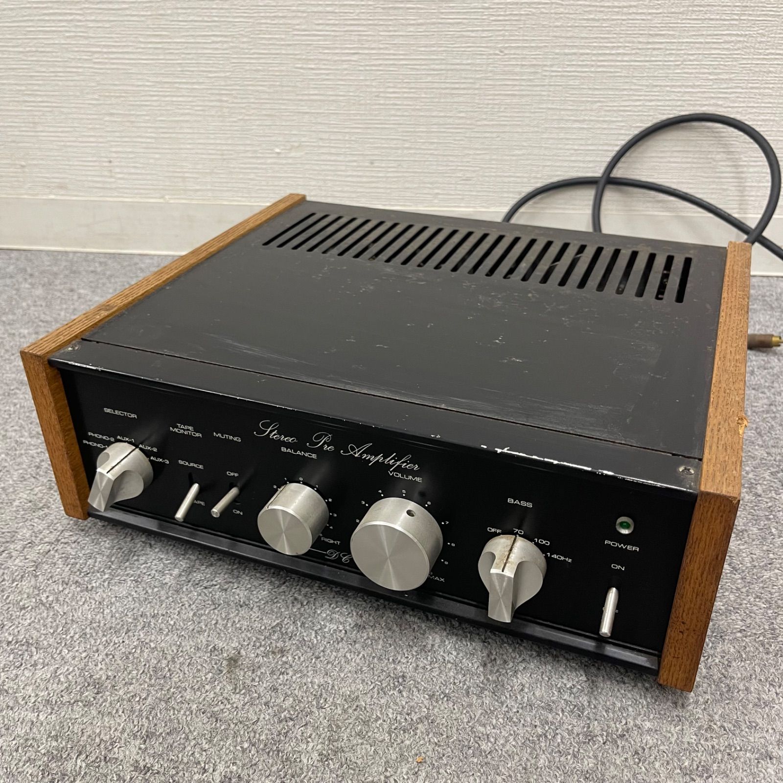 NPA 自作 ステレオプリアンプ ビンテージ