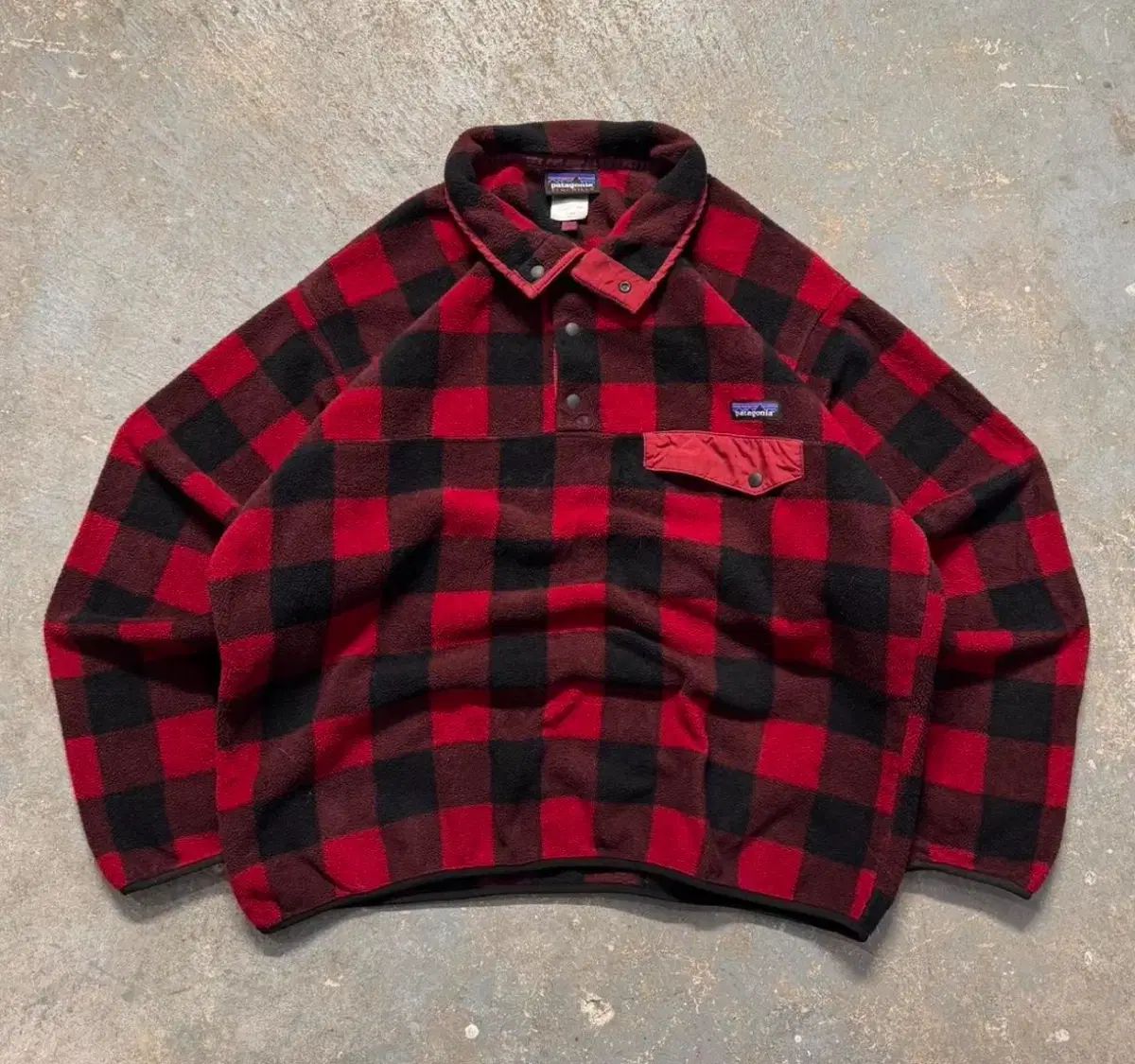 Patagonia Synchilla バッファロープレイド L