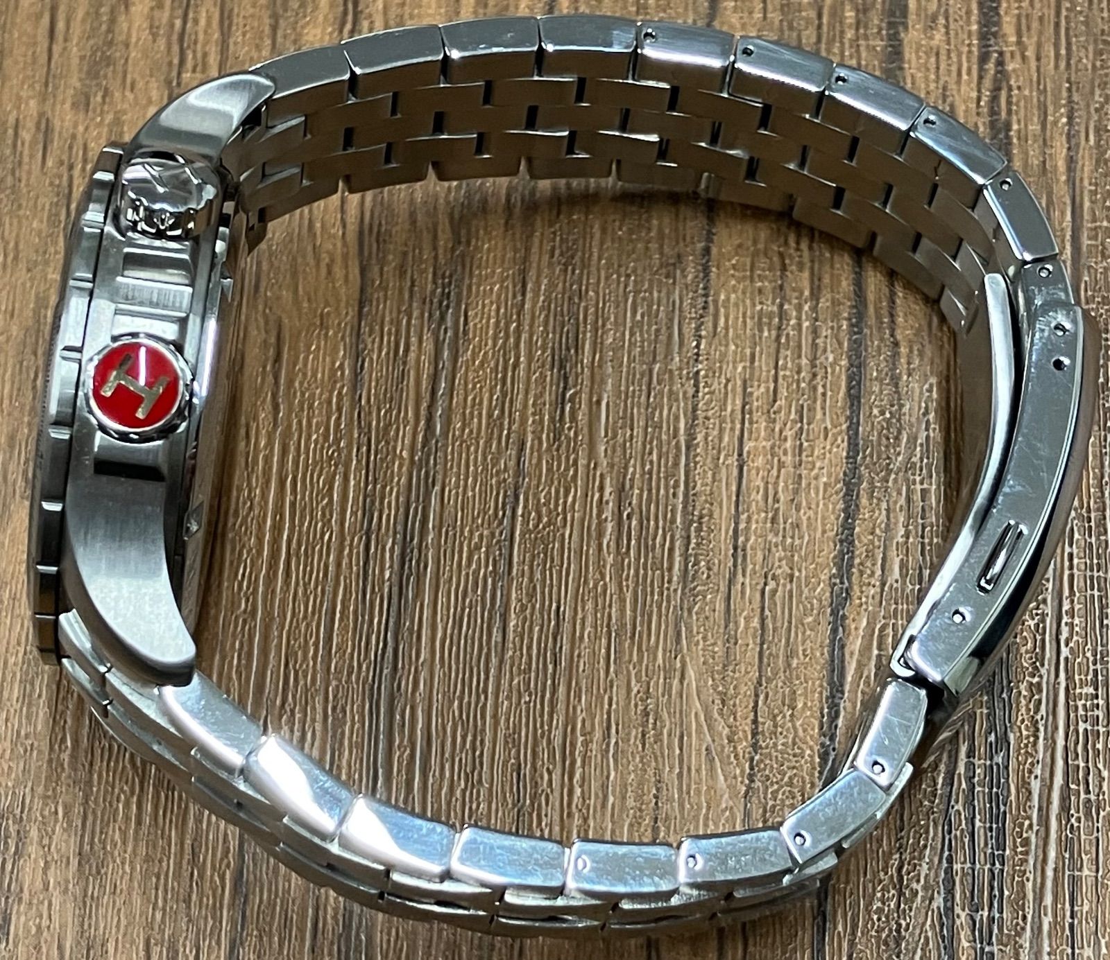  T 261 ハミルトン カーキ アビエーション ETO H 776120 ブラック シルバー 稼働品 腕時計(クォーツ) 腕時計(アナログ)