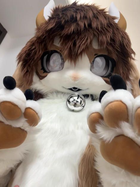 着ぐるみ ケモノ体 フルスーツ セット NO 78 うさぎ 茶色 全頭ヘッド ファースーツ ぬいぐるみ コスプレ コスチューム 一点物