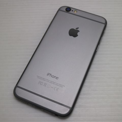 良品中古 DoCoMo iPhone6 16GB スペースグレイ 即日発送 スマホ Apple
