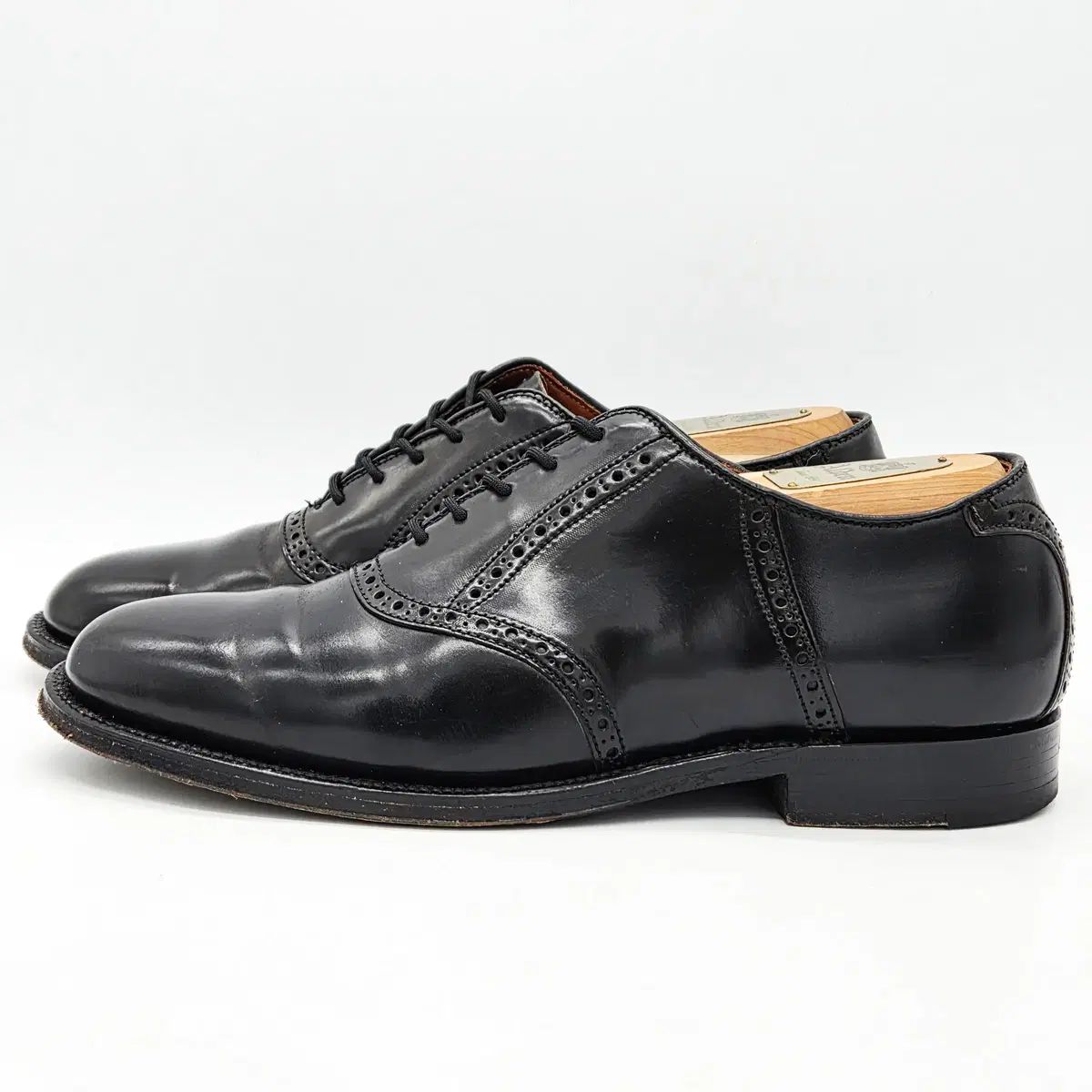 ALDEN オールデン 993 シェル コードバン サドルシューズ ブラック 7 D