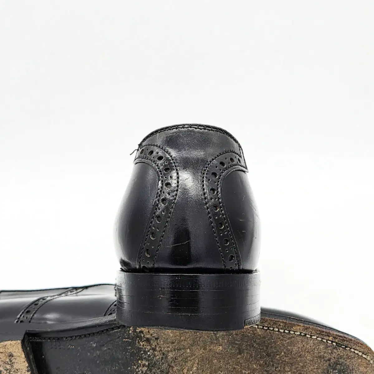 ALDEN オールデン 993 シェル コードバン サドルシューズ ブラック 7 D