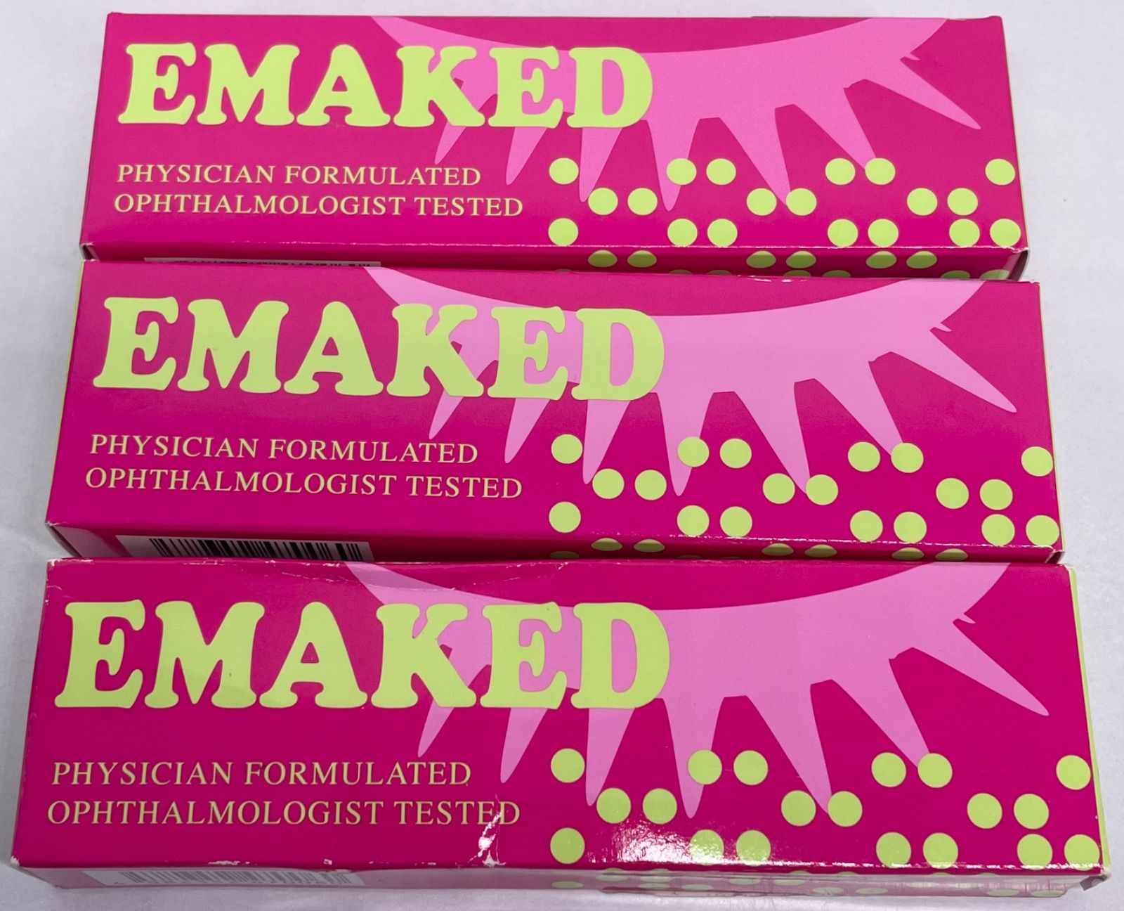 エマーキット まつげ まゆげ用美容液 3本セット