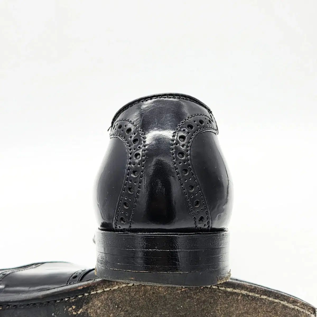 ALDEN オールデン 993 シェル コードバン サドルシューズ ブラック 8 D