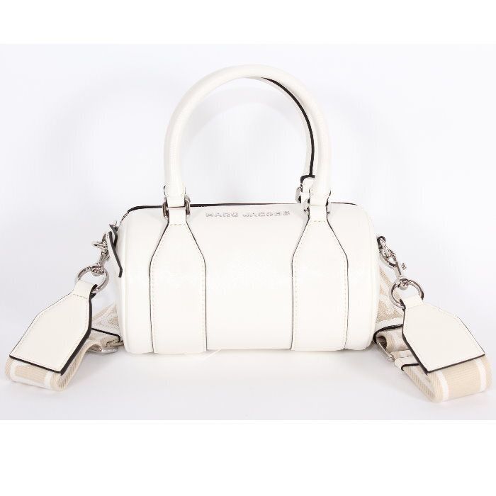 マーク•ジェイコブス　タグバッグ　2WAYショルダー/ハンドバッグ ホワイト マークジェイコブス MARC JACOBS 2WAY ミニ ボストンバッグ