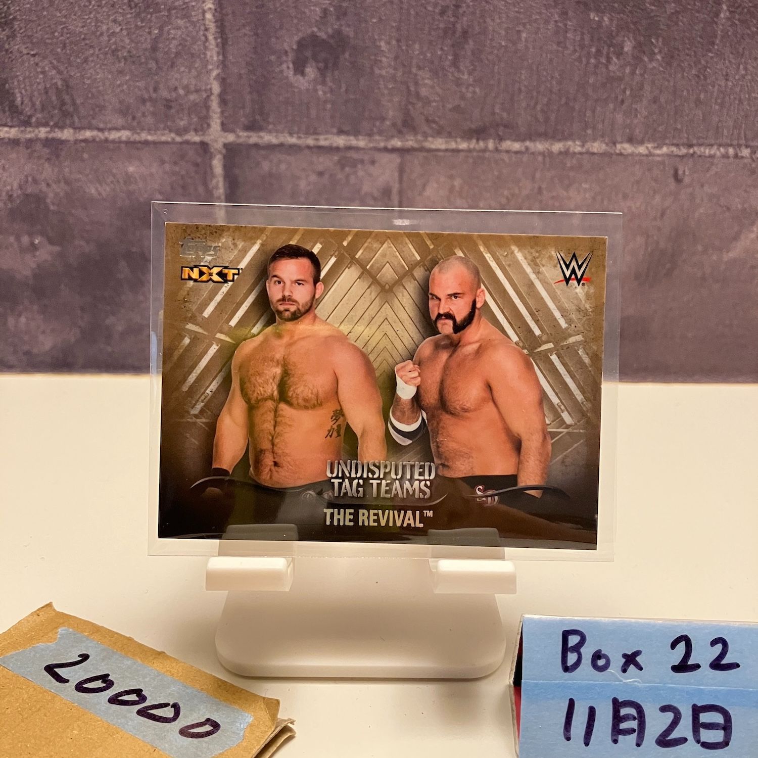 2016 Topps The Revival Scott Dawson - Dash Wilder 04|10 WWE NXT Undisputed Tag Teams カード