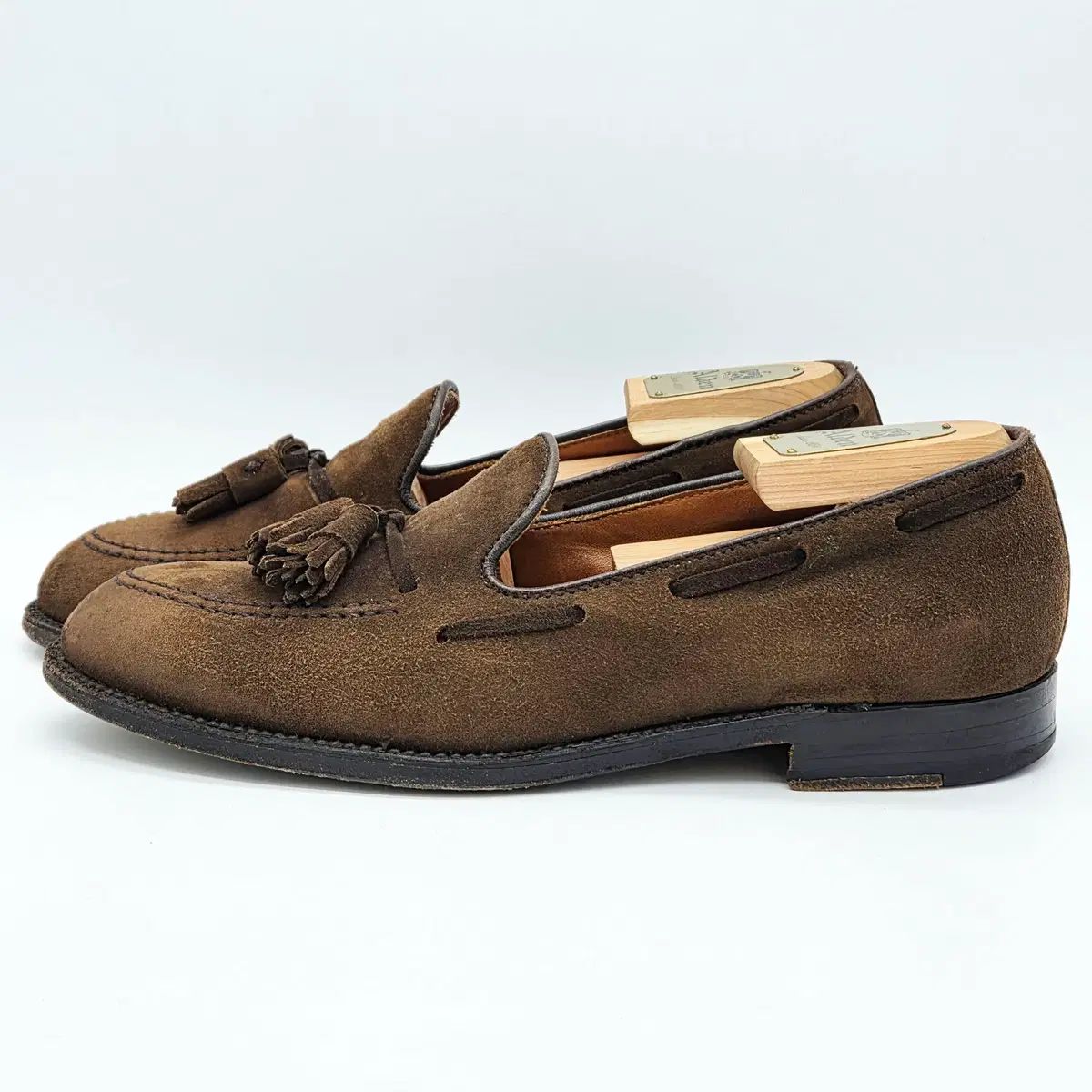 【美品】ALDEN タッセルローファー　ブラウン 666 サイズ7 1/2 ALDEN オールデン 666 スウェード タッセルローファー ブラウン (7 1/2