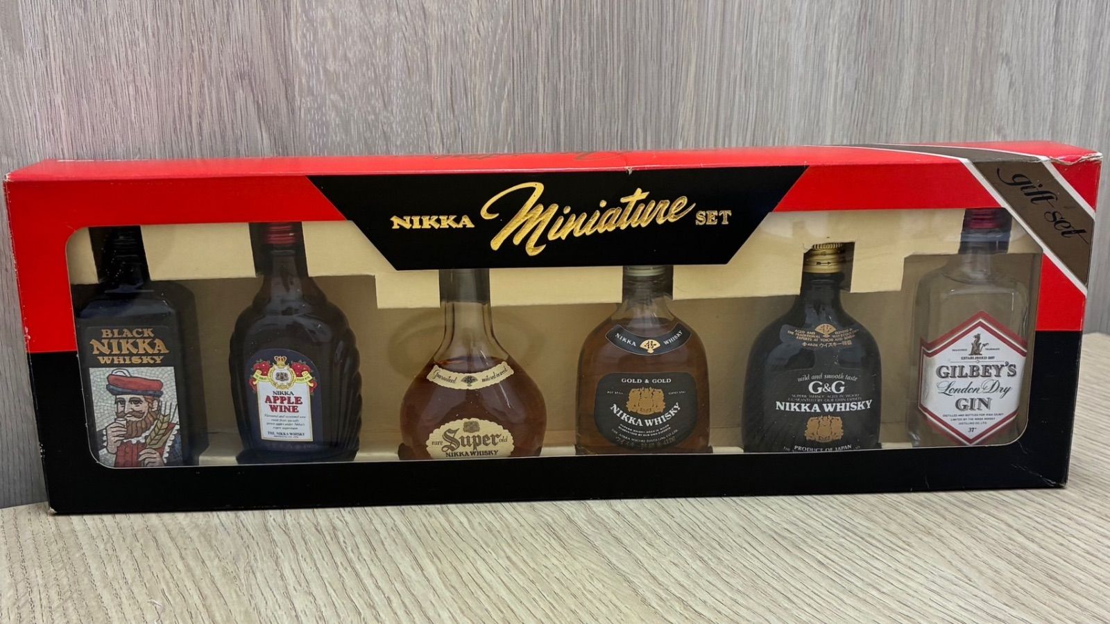 ニッカウヰスキー ミニボトル 6本セット ヴィンテージ - メルカリ