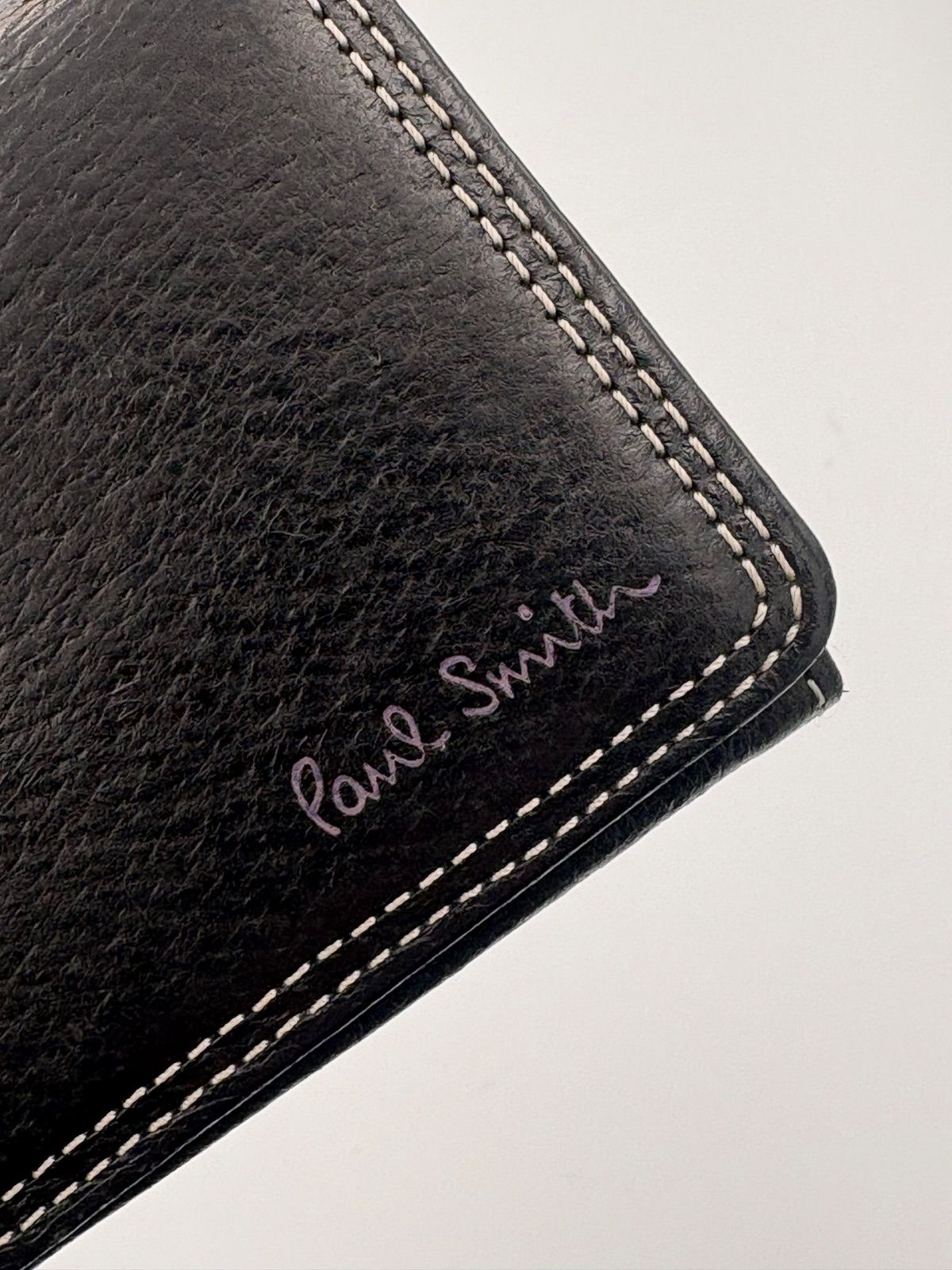 ▪️Paul Smith ポールスミス レザー 名刺入れ ブラック ステッチ