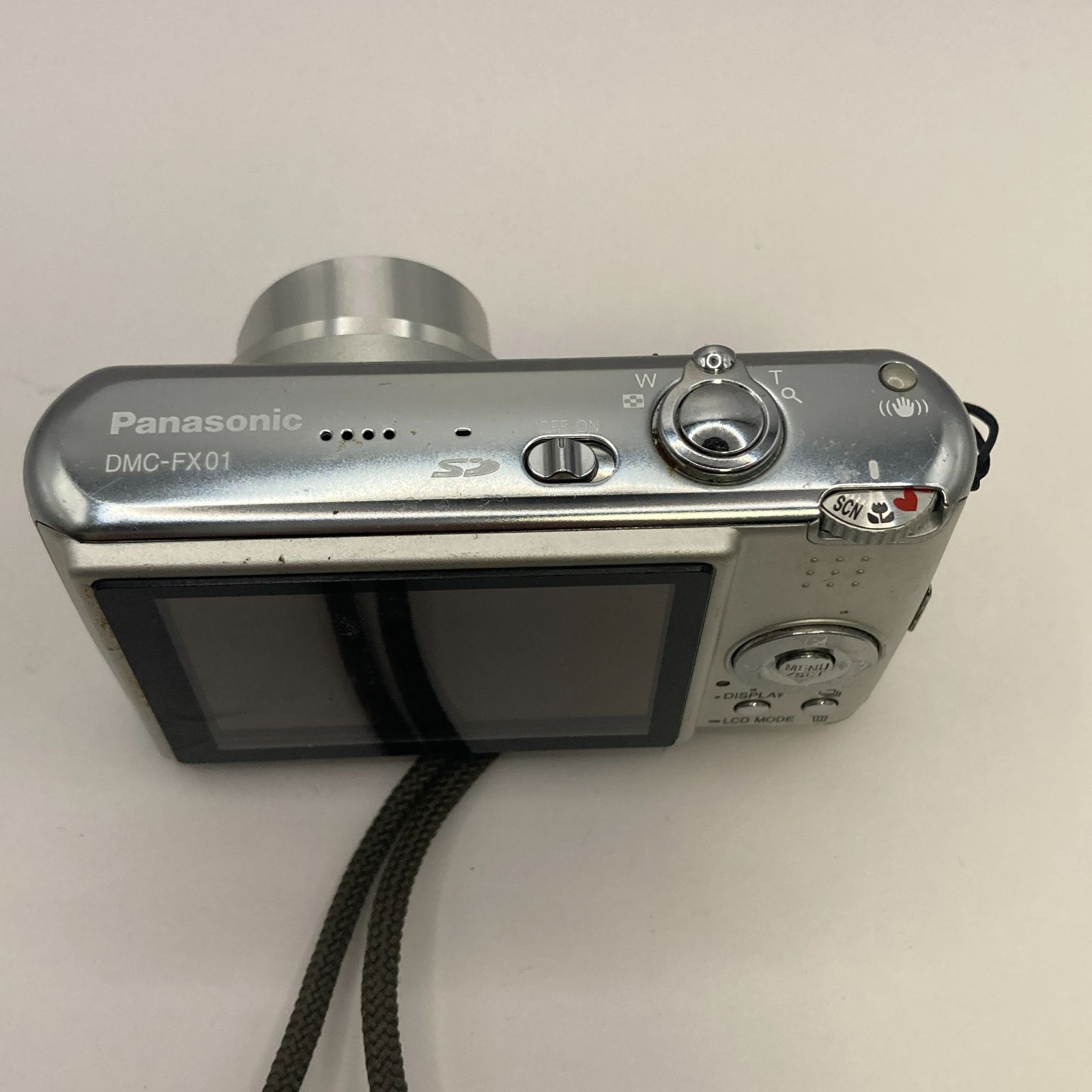 ジャンク Panasonic LUMIX DMC-FX01 コンパクトデジタルカメラ 600万