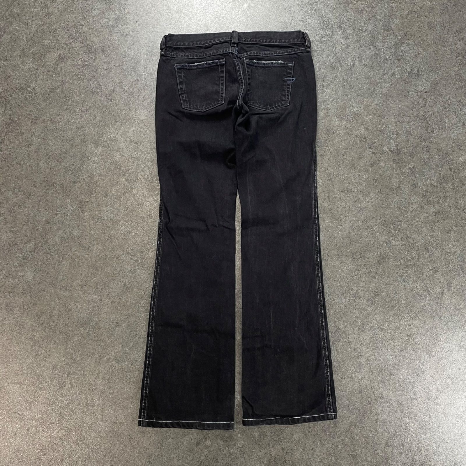 イタリア製 DIESEL Denim Flare Jeans Bootcut Black ディーゼル
