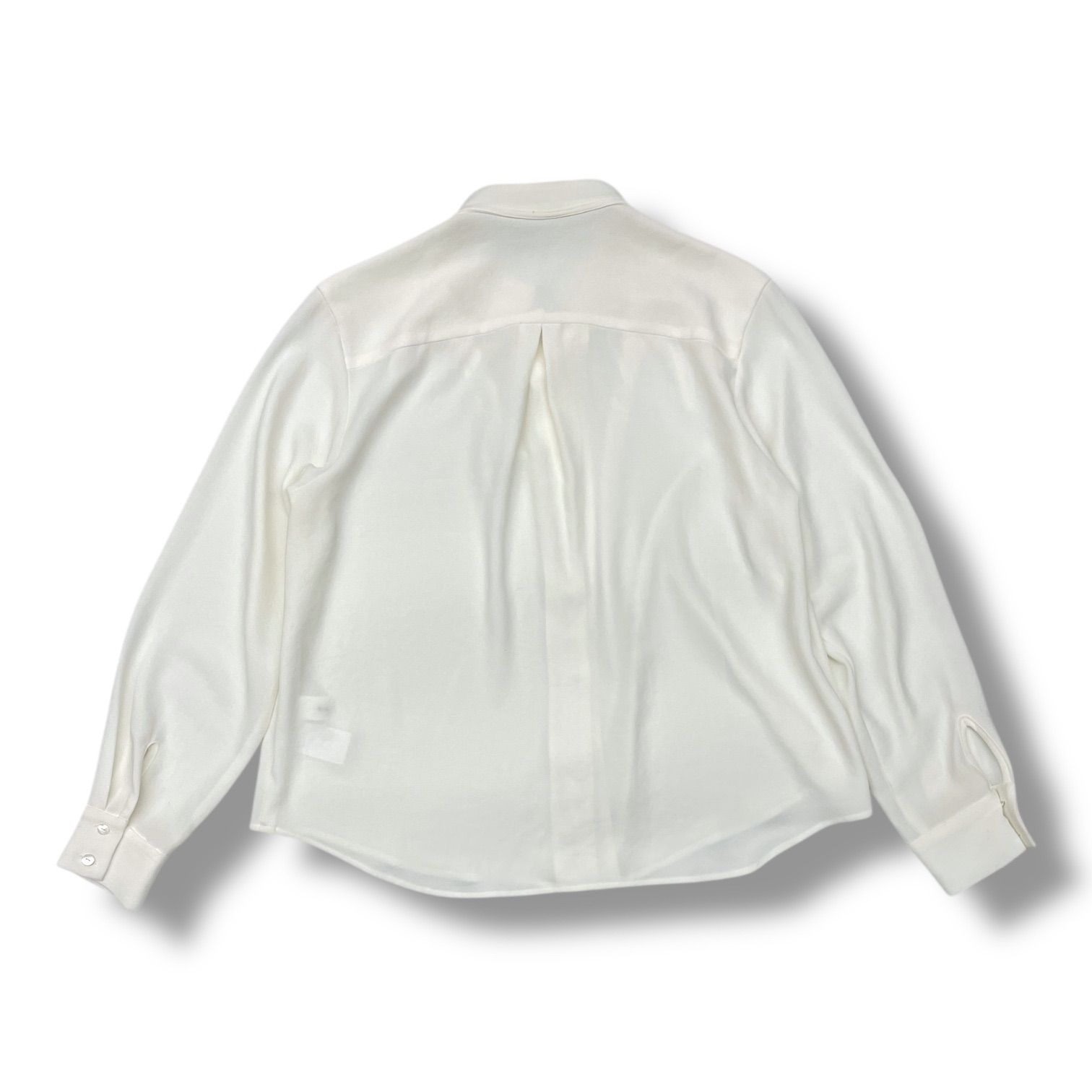 ソージュ SOÉJU バンドカラー オーバーサイズ シャツ ホワイト 白 新品