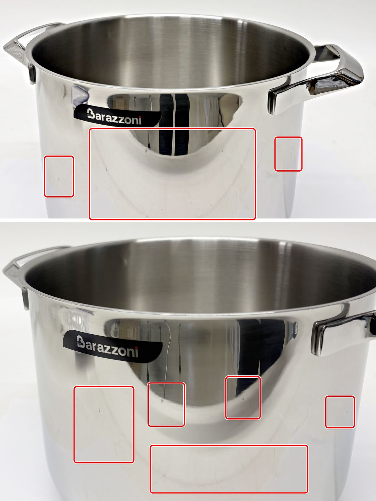  訳あり Barazzoni 鍋セット 4点 MY POT MP S 4 両手鍋 片手鍋 ゾーニ シェフライン IH 食洗機 展示♥品 R 2512 118 両手鍋 鍋 グリル