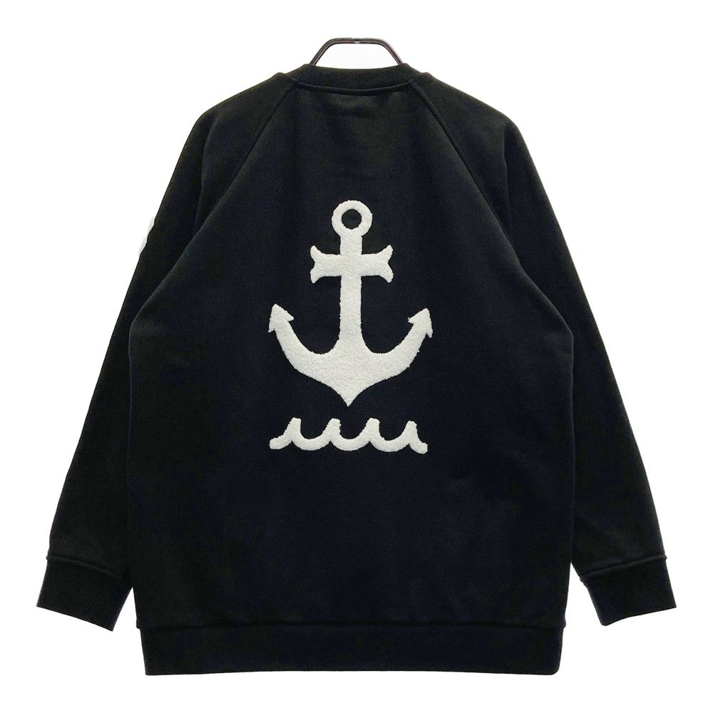 サイズ：7 MUTA MARINE ムータマリン 大阪限定 パイルロゴトレーナー