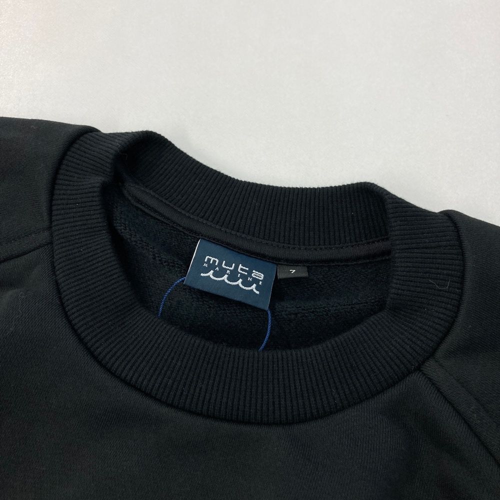 サイズ：7 MUTA MARINE ムータマリン 大阪限定 パイルロゴトレーナー