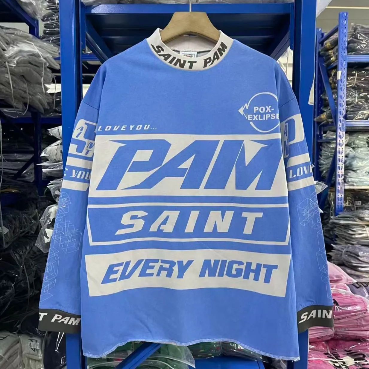 ♥ PAM 25 AW レーシングスタイル ロングスリーブ Tシャツ サイズ S～XL K