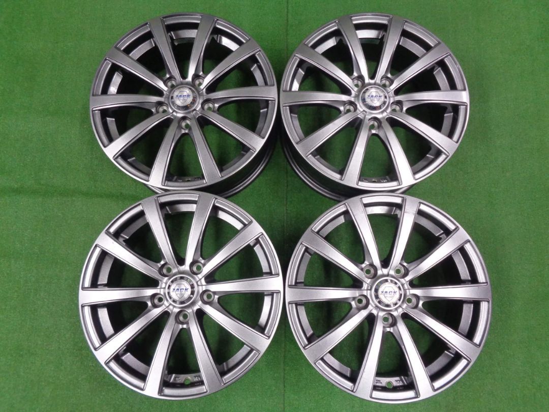 ホイール 16インチ ザックJP-110 6.5 J-16 5 H 114.3 53 4本セット 70系 80系 ノア ヴォクシー atsugiM 35