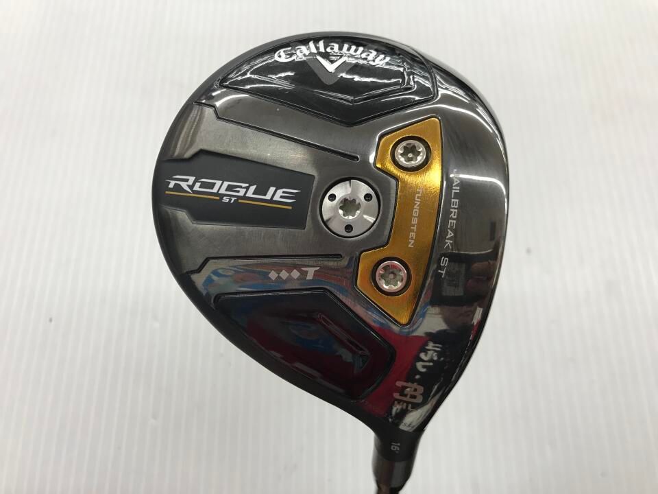 キャロウェイ ROGUE ST T ◆◆◆ 16度 ツアーAD CQ-6 Sフレックス フェアウェイウッド