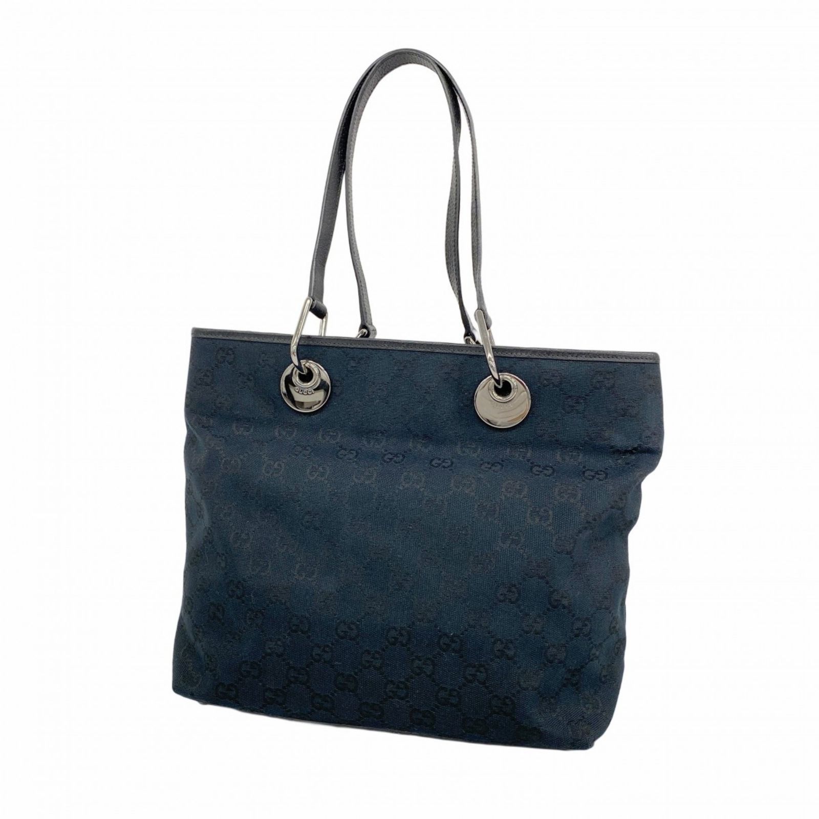 グッチ Gucci トートバッグ GGキャンバス 139552 キャンバス ブラック レディース