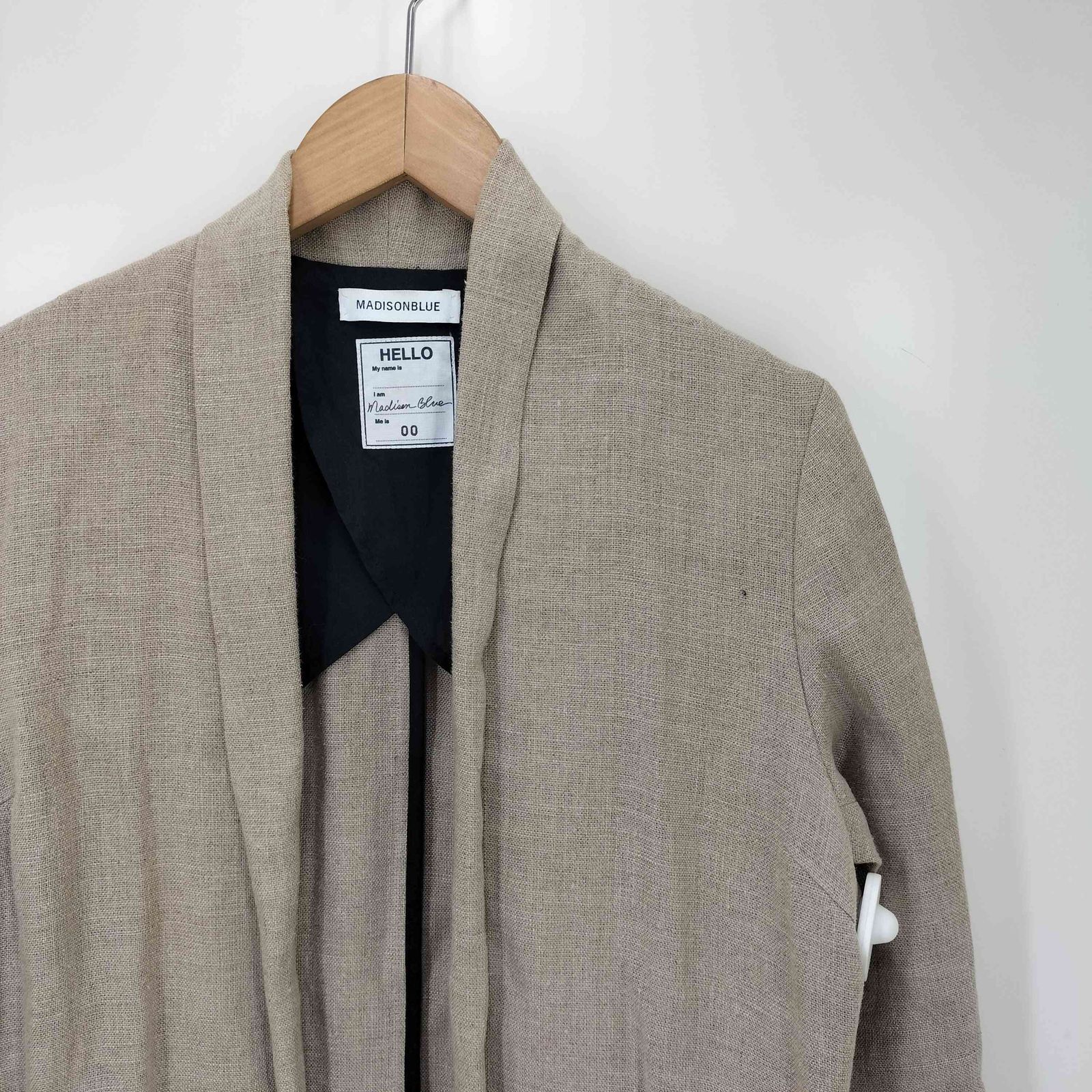 マディソンブルー MADISONBLUE リネンロングコート レディース JPN：XS