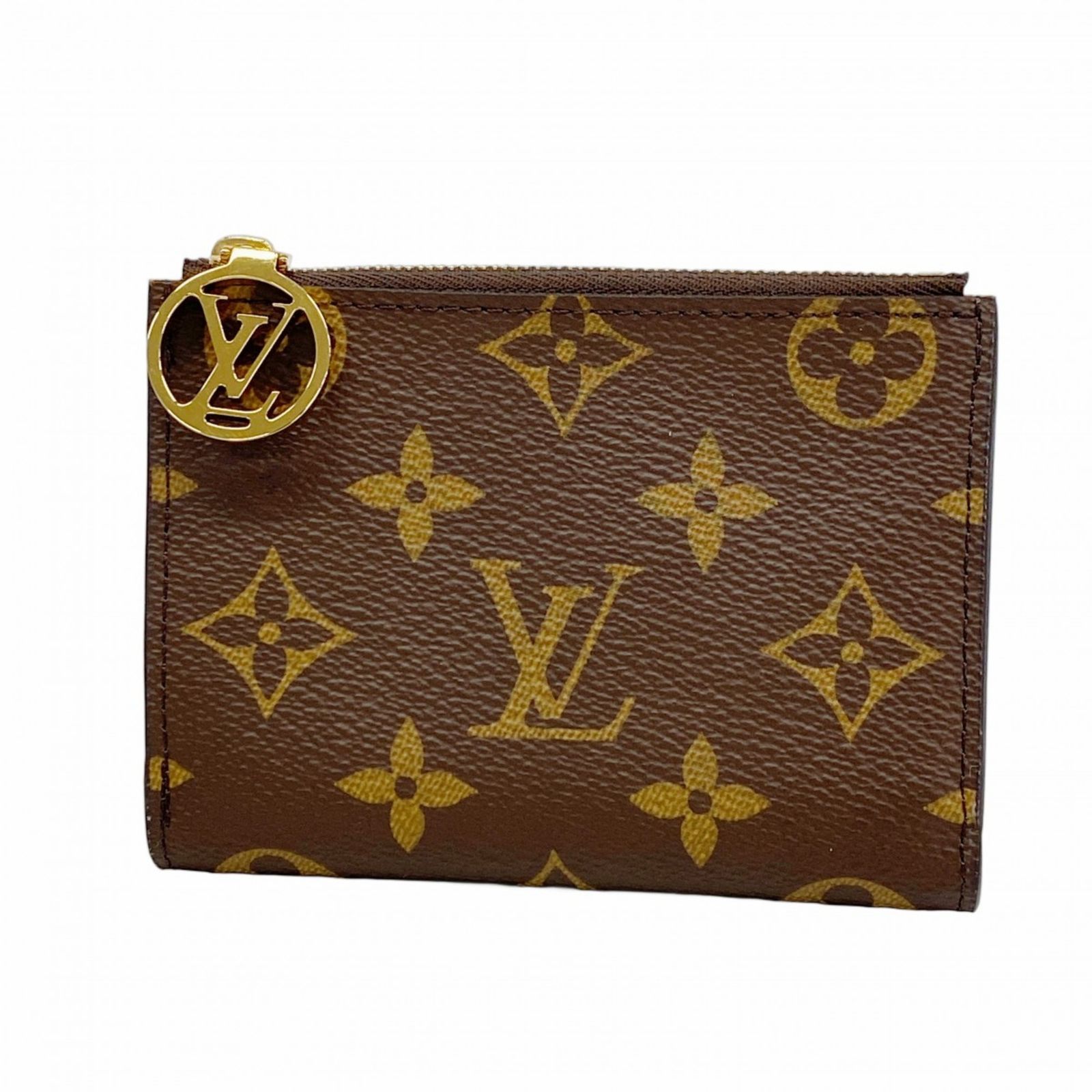 ルイ ヴィトン Louis Vuitton 財布 モノグラム ポルトフォイユリサ M 83649 ブラウン ジョーヌドールレディース