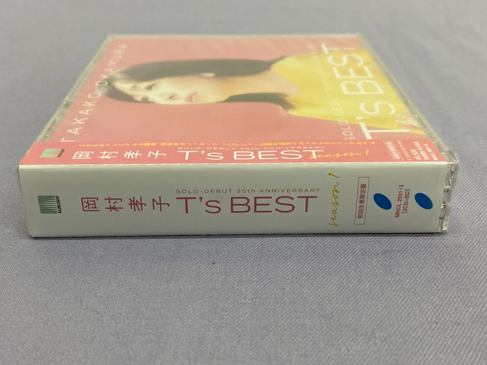 未開封/邦楽CD】岡村孝子 T's BEST season 1 Blu-ray付初回生産限定盤
