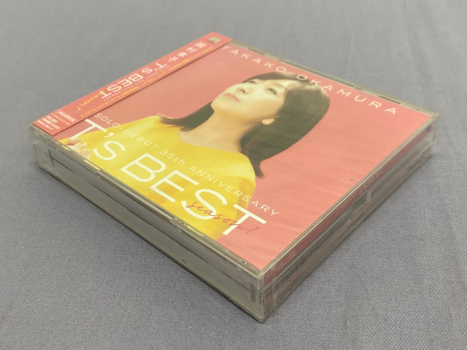 未開封/邦楽CD】岡村孝子 T's BEST season 1 Blu-ray付初回生産限定盤