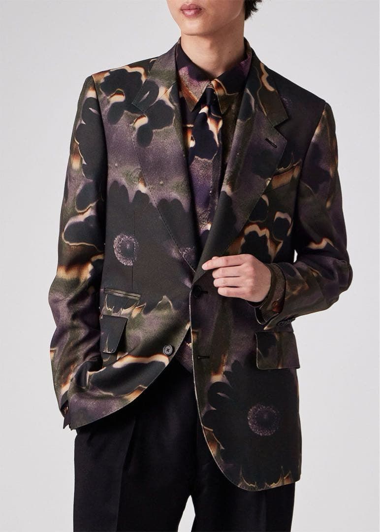 Paul Smith 25aw Field Flowers 2Bジャケット フローラルプリント 総柄
