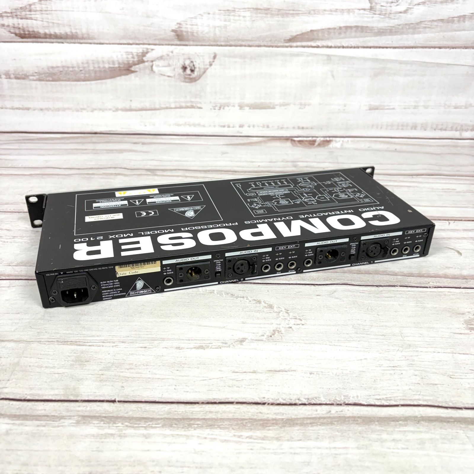 BEHRINGER MDX2100 COMPOSER ベリンガー コンプレッサー - メルカリ