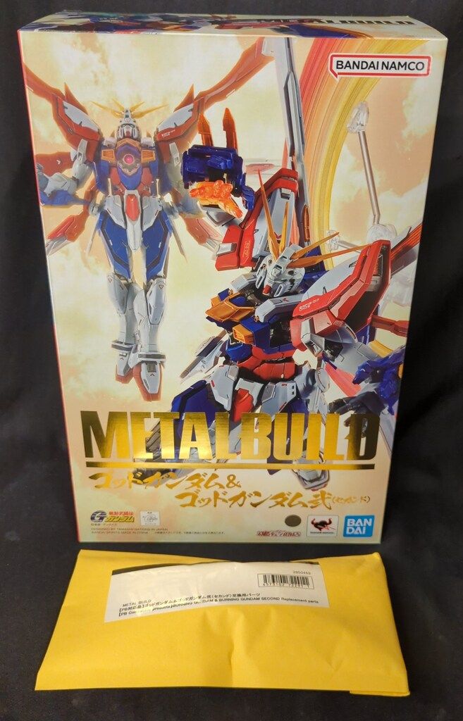 BANDAI SPIRITS METAL BUILD 機動武闘伝Gガンダム ゴッドガンダム-ゴッドガンダム弐 修正パーツ付
