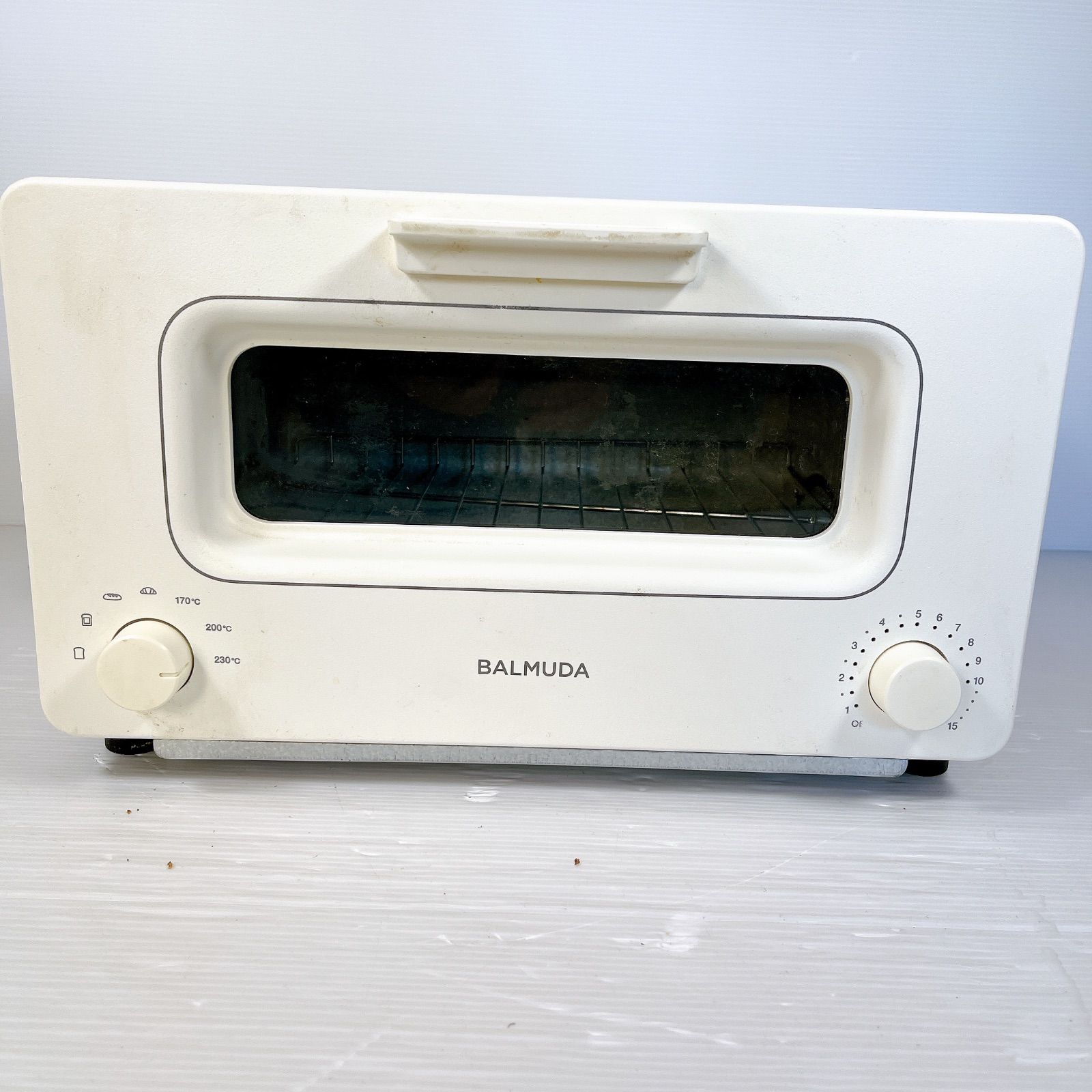 BALMUDA The Toaster K01E-WS 2018年製 スチームトースター #1223-7